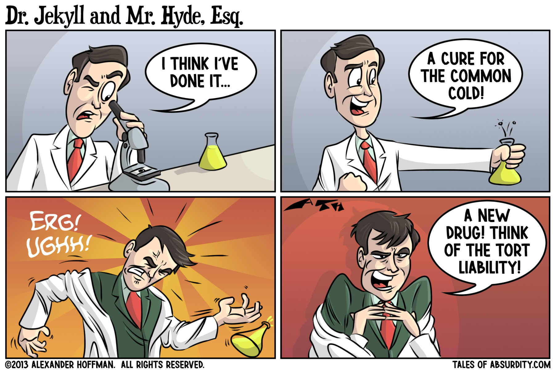Dr. Jekyll and Mr. Hyde, Esq. – Tales of Absurdity