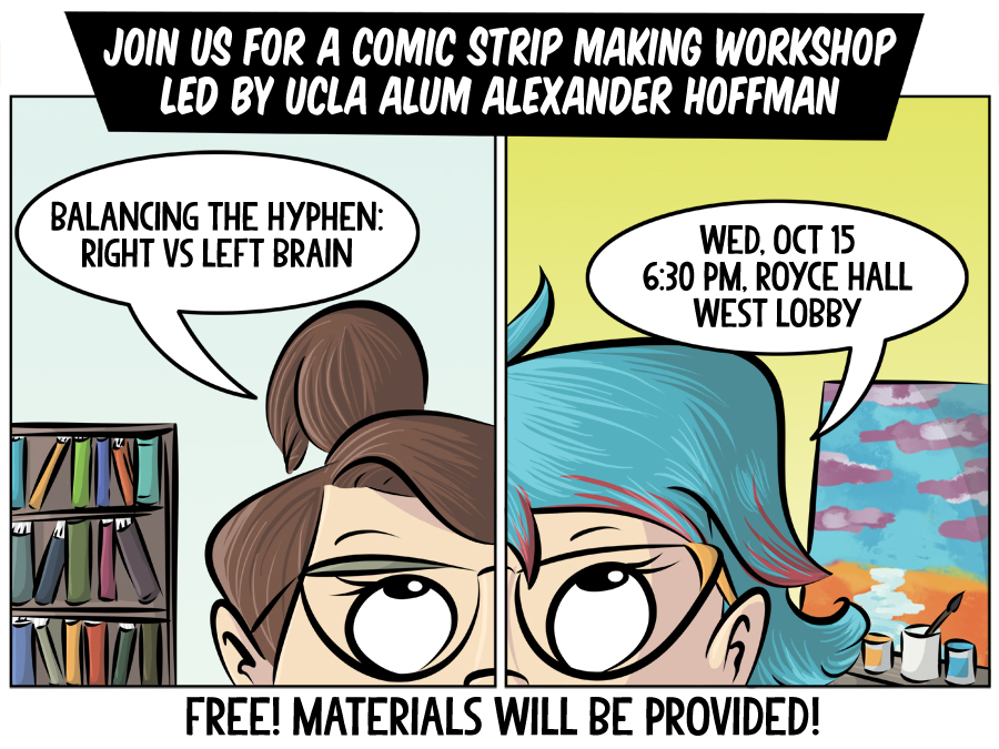 UCLA Comic Workshop on October 15
