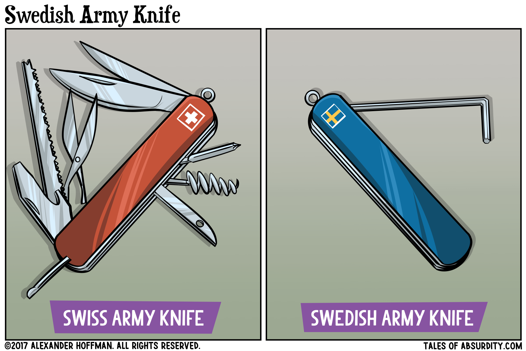 Swiss army knife memes